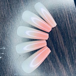 Ombre Press On Nail Set